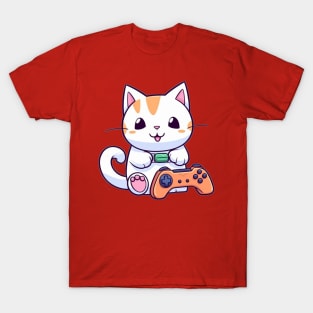 Gamer Cat T-Shirt